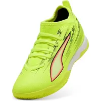 Puma Ultra 6 Match Mid + IT Unleashed - Gul/Svart/Röd/Gul Barn - Inomhus (IC), storlek 36