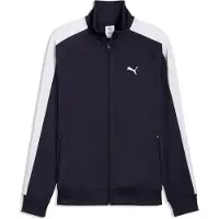 Puma Essentials T7 Track Sweatshirt - Navy Blue, storlek Small