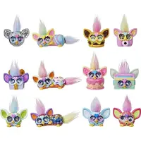 Furby Minis 12-pack sm leksaksfigurer 1 tums samlarfreml Serie 1 Party & Play Matteman fr ldrarna 5+ (Amazon Exclusive)