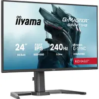 Iiyama G-MASTER Spelskärm EEK E (A - G) 60.5 cm (23.8 tum) 1920 x 1080 pixel 16:9 0.3 ms HDMI IPS LED