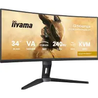 Iiyama G-Master GCB3486WQSCP-B1 Gold Phoenix monitor