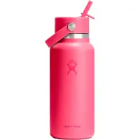 Hydroflask - Termos - 32 Oz Wide Flex Straw Cap Popstar Pink för Unisex - Rosa