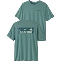 Patagonia - Vandringskläder - M's Cap Cool Daily Shirt Boardshort Logo Blue Sage Light X-Dye för Unisex - Storlek S - Blå