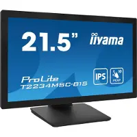 Iiyama ProLite T2234MSC-B1S Touchscreen EEK: E (A - G) 54.6 cm (21.5 tum) 1920 x 1080 pixel 16:9 18 ms HDMI, DisplayPort, Audio Line Out, VGA IPS LCD