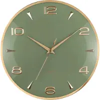 Karlsson väggklocka Sienna Glow jungle green KA6017GR