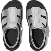FitFlop Gen-ff Tumbled Kvinno Ankelsandaler med Rem Silver