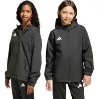Adidas Jacka All Weather Entrada 26 - Svart/vit Barn, storlek 152 cm