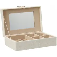 Home Styling Collection smyckeskrin med rosett 25 x 7,5 x 15,5 cm