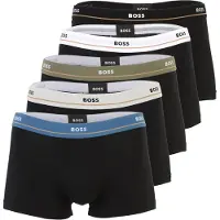 BOSS för män. 50531660 Set 5 Boxershorts Typ svart (M), Hemkläder, Bomull