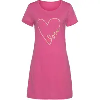 Vivance T-shirt ljusgul / rosa