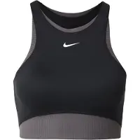 Nike Sportbehå mörkgrå / svart / vit