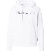 Pepe Jeans Sweatshirt marinblå / vit