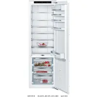 Bosch Serie | 8 KIF81PFE0 - Kylskåp - inbyggd - fördjupning - bredd: 56 cm - djup: 56 cm - höjd: 177.2 cm - 289 liter - Klass E