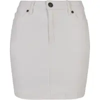 Urban Classics Kjol vit denim