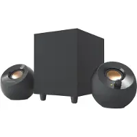 Creative Labs Pebble Plus - Högtalarsystem - för persondator - 2.1-kanals - 8 Watt (Total) - svart