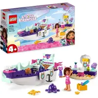 LEGO Gabby's Dollhouse 10786 Gabbys och Sjökattens skepp och spa