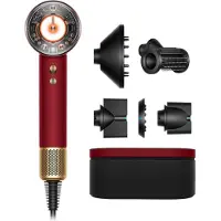 Dyson Supersonic Nural Hårfön - Straight+Wavy (Red Velvet/Gold)