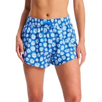 Roxy - No Bad Waves Printed Boardshorts Dutch Blue Flower Soul Small för Unisex - Storlek XS - Blå
