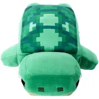 Mattel Minecraft Plush Sköldpadda 30 cm Fylld Djurfigur, Inspirerad av Spelkaraktär