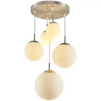 LINDBY Taklampa , Heleska, dimbara, Grå, Vardagsrum, Metall, Modern