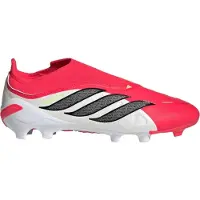 Adidas Predator League Laceless Fg Born For Goals - Lucid Red/svart/vit Barn - Gräs (Fg), storlek 38
