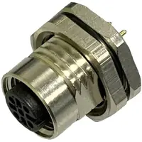 Bkl Electronic 2703502 Sensor/aktuator-dosa för inbyggnad M12 Antal poler (RJ): 4,5 1 st