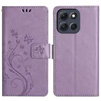 Mtp Products Motorola Moto G86 Butterfly Series Plånboksfodral - Ljuslila