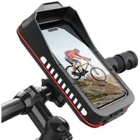 Mtp Products Stötsäker vattentät telefonhållare för motorcykel/cykel - 7