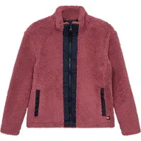 Lego Wear Fleecejacka - Teddy - LWSaku 206 - Mörkrosa - - 4 år (104) - Fleecejacka