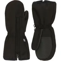 Color Kids Vantar m. Dragkedja - Softshell - Svart - - 1-2 år (80-92) - Vantar