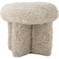 Bloomingville Frikka Pouf, Naturell, Polyester