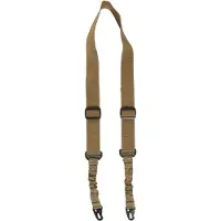 Mil-Tec 2 Punkts Vapenrem Bungiee (Färg: Coyote)