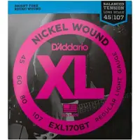 Daddario EXL170BT Nickel Wound Bass Balanced Tension Regular Light 45-107 Long Scale