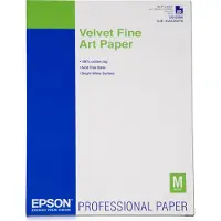 Epson Fine Art Velvet - Sammet - A2 (420 x 594 mm) 25 ark konstpapper - för SureColor P5000, P800, SC-P10000, P20000, P5000, P7500, P900, P9500