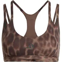 Adidas Optime Leopard Strappy Sport-bh Med Låg Support