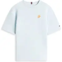 Tommy Hilfiger Logo Embroidery Jersey Twill T-Shirt