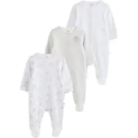 Next Pyjamas grå / gråmelerad / vit