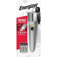 Energizer Vision HD Metal 6 AA LED Ficklampa Stor räckvidd batteri 1500 lm 15 h 479 g