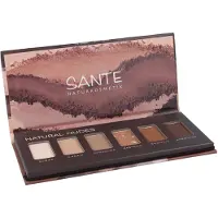Sante Naturkosmetik Eyeshadow Palette Ögonskuggspalett 6 g Nr. 01 - Nudy Shades