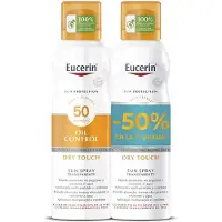 Eucerin Sun Protection Oil Control Dry Touch Sun Spray SPF 50 Duo