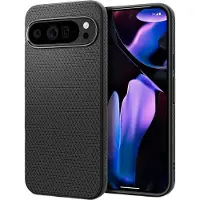 Spigen Liquid Air-överdrag för Google Pixel 9 Pro XL Matt svart