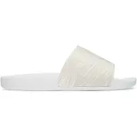 Just cavalli Pantolette 'FONDO POOL DIS. 02' ljusgrå / mörkgrå / vit
