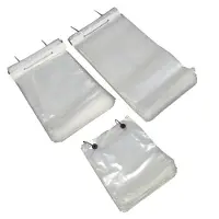 Usorteret Plastpåse, 30 µm, 205 x 250 mm, LD-PE klar, kartong 1000 st, perforerad livsmedelsgodkänd