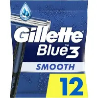 Gillette Blue3 Smooth rakhyvlar - 12 st