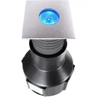 Deko-light Easy Square II RGB 730244 Markbelysning LED fast installerad LED 3.50 W Silver