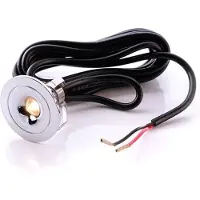 LIGHT IMPRESSIONS 565173 Punto Lumi LED-inbyggnadsarmatur LED (RGB) inbyggd 1 W, silver