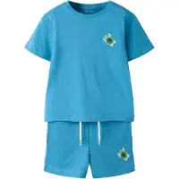 Name it Shortsset - NmmFroest - Cyaneus - - 2 år (92) - Shorts