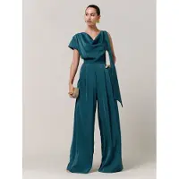 SAVEL Jumpsuit 'Erica' cyanblå