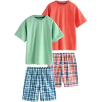 Next Pyjamas blå / ljusblå / grön / hummer