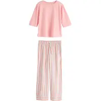 Next Pyjamas opal / ljusrosa / vit
